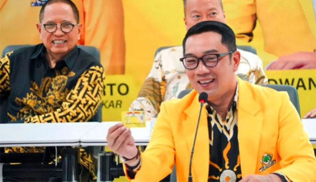 Soal Ridwan Kamil Berkasus di KPK, Ketum Golkar Bahlil Serahkan pada Proses Hukum